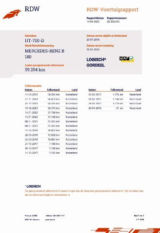 Mercedes B-klasse B180 Amibition Automaat picture 22
