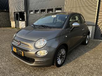 Voiture accidenté Fiat 500 0.9Twinair Turbo AUTOMAAT / CRUISE 2018/8
