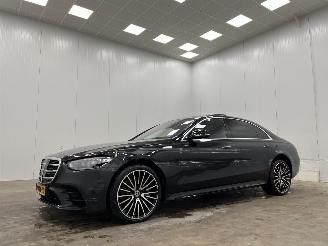 Schadeauto Mercedes S-klasse 580 4Matic Lang AMG Panoramadak 2022/10