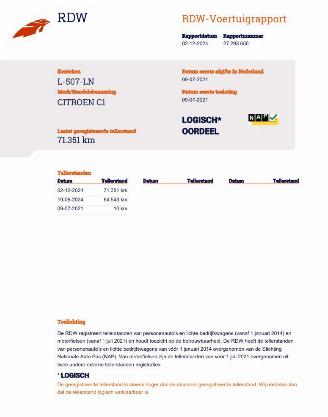 Citroën C1 1.0 VTi Feel 5-drs Airco picture 19