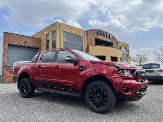 skadebil bedrijf Ford Ranger 2.0 TDCI Autom. Stormtrak DC 4WD Navi Clima 2021/12