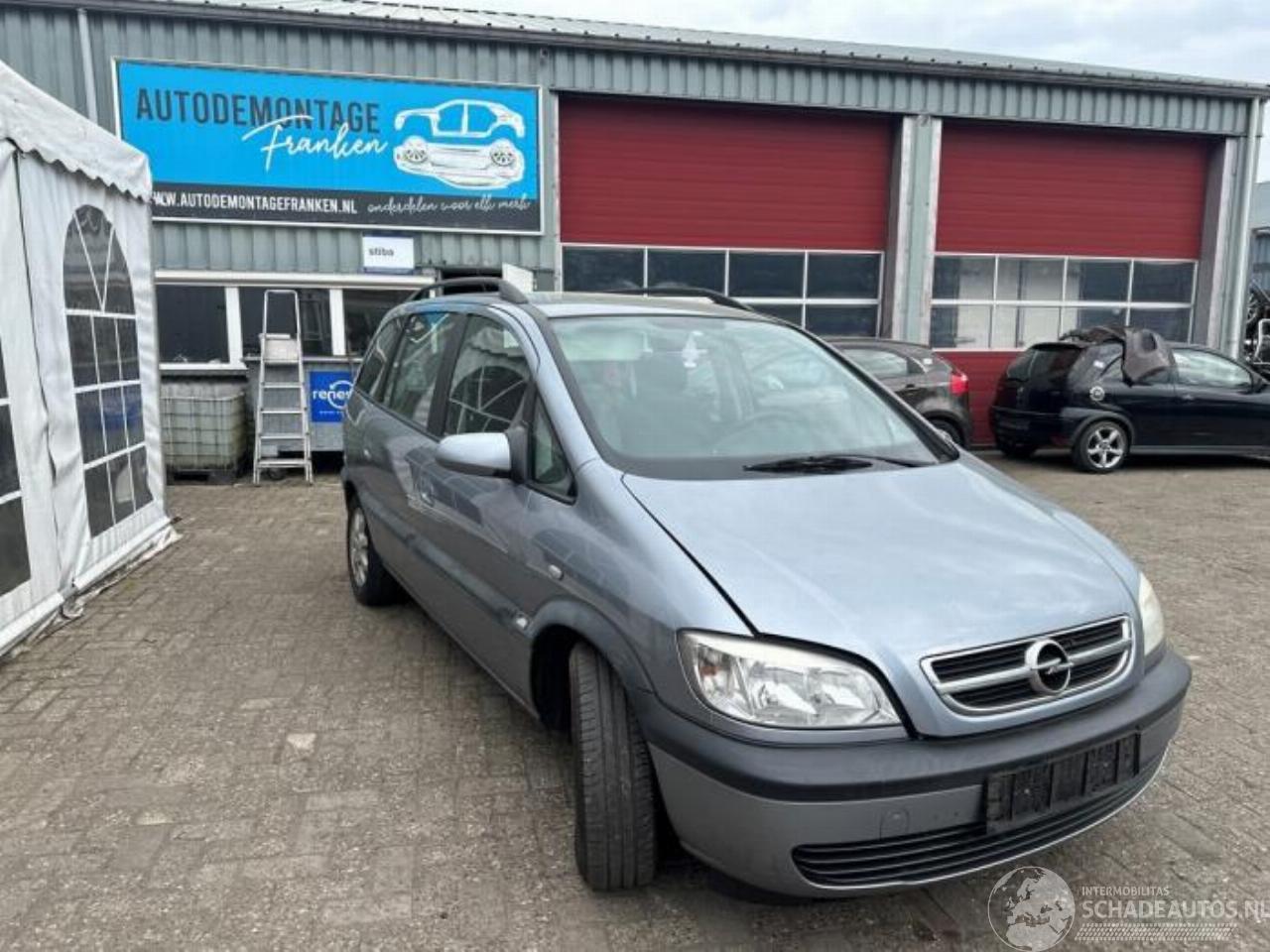Opel Zafira Zafira (F75), MPV, 1998 / 2005 1.6 16V
