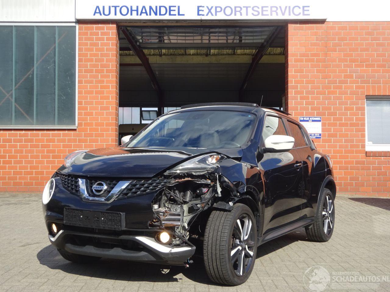 Nissan Juke 85 kw Connecta, Panorama, Half leer, Navi, Climate & Cruise