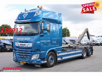 skadebil vrachtwagen DAF XF 480 FAN VDL S-25-660 2X 2020 6X2 Euro 6 Dakairco 2020/11