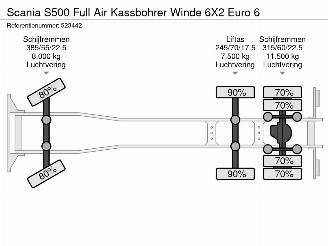 Scania S S500 Full Air Kassbohrer Winde 6X2 Euro 6 picture 46