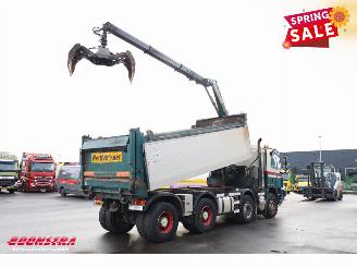 GINAF  4241 S 8X4 Kipper HMF 1643 Z2 Kran Euro 5 picture 3