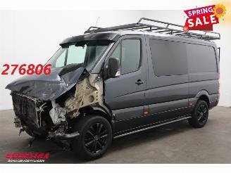 skadebil bedrijf Mercedes Sprinter 316 CDI Aut. DoKa 5-Pers. Xenon Navi Airco Cruise Camera SHZ AHK 103.677 km! 2017/1