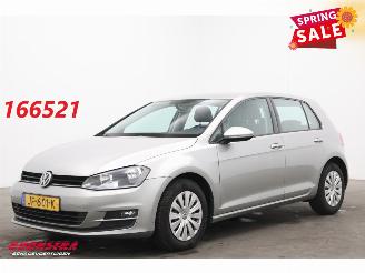 begagnad bil auto Volkswagen Golf 1.6 TDI Trendline BlueMotion Navi Bluetooth Airco Cruise 2016/3