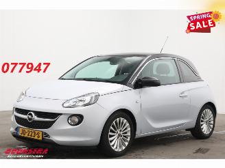 Damaged car Opel Adam 1.0 Turbo Slam Pano Leder Clima Cruise LRHZ SHZ PDC 2016/2
