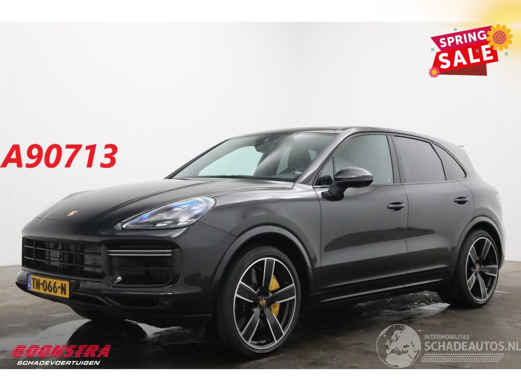 Porsche Cayenne 4.0 Turbo PCCB Pano PDLS+ PASM ACC Burmester 360° AHK 130.433 km!