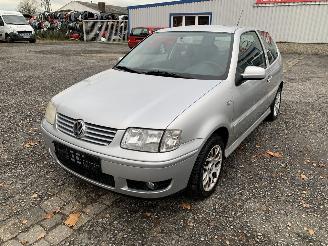 Vrakbiler auto Volkswagen Polo Zilver LA7W Onderdelen ETD Bak AUD Motor 2001/1