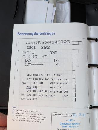 Volkswagen Golf 1.4 TSI CAXA picture 13