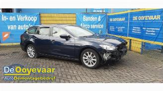 krockskadad bil auto Mazda 3 6 SportBreak (GJ/GH/GL), Combi, 2012 2.2 SkyActiv-D 150 16V 2014/12