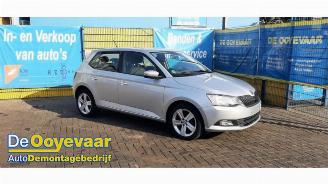 Coche siniestrado Skoda Fabia Fabia III (NJ3), Hatchback 5-drs, 2014 / 2021 1.0 TSI 12V 2018/10