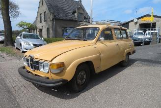 damaged passenger cars Saab 95 95 L V4 STATION 1975/2