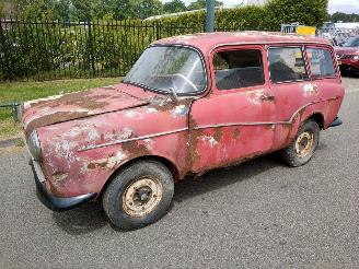 damaged passenger cars Glas Isar T700 kombi 1961/1