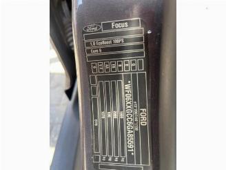 Uttjänta bilar auto Ford Focus Focus 3 Wagon, Combi, 2010 / 2020 1.0 Ti-VCT EcoBoost 12V 100 2016/7