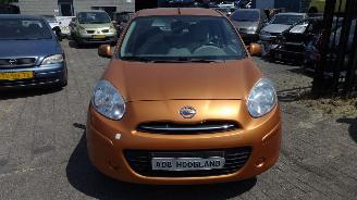 Uttjänta bilar auto Nissan Micra K13 1.2 ,HR12DE, 59 KW , EURO 5 ,  5BAK 2011/1