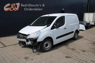 Coche siniestrado Peugeot Partner Partner (GC/GF/GG/GJ/GK), Van, 2008 / 2018 1.6 HDI, BlueHDI 75 2018/1