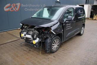 Vrakbiler auto Peugeot Partner Partner (EA//EF/EN/EU), Van, 2018 1.5 BlueHDi 100 2019/2