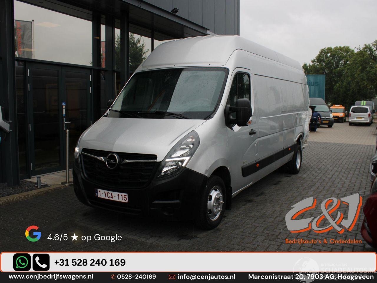 Opel Movano 2.3 BiTurbo 120kW RWD L3H3 3.5T dubbel lucht airco 3 zits achterschade