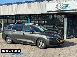 Vrakbiler auto Ford Focus Wagon 1.0 EcoBoost Hybrid Titanium Stoel/Stuurverw. Navigatie Camera 2024/3
