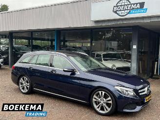 Voiture accidenté Mercedes C-klasse 350e Panorama HUD Burmester Leer Memory Navi Camera 2016/2