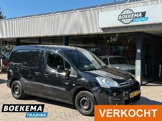 krockskadad bil bedrijf Citroën Berlingo 1.6 BlueHDI 75 Navigatie Airco Schuifdeur PDC 2017/9