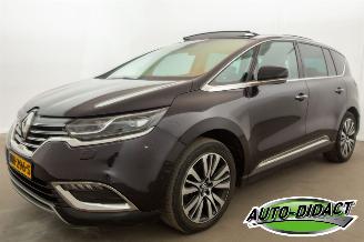 krockskadad bil auto Renault Espace 1.6 TCe Automaat 7p. Pano Leder Navi Camera Initiale Paris 2017/3