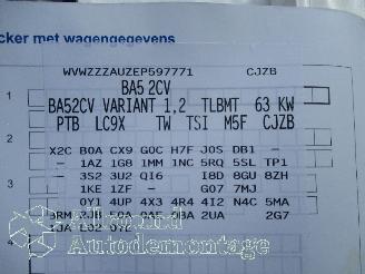 Volkswagen Golf Golf VII Variant (AUVV) Combi 1.2 TSI 16V (CJZB) [63kW]  (05-2013/12-2=
020) picture 13