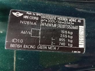 Mini Mini Mini (R56) Hatchback 1.6 16V Cooper (N12-B16A) [88kW]  (10-2006/02-201=
2) picture 6