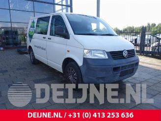 Vrakbiler auto Volkswagen Transporter Transporter T5, Van, 2003 / 2015 1.9 TDi 2007/12