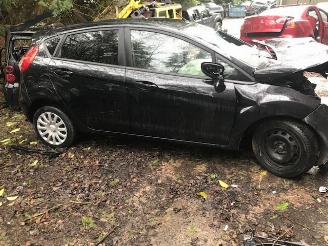 Salvage car Ford Fiesta diesel- 1600cc 2012 zwart 2012/1