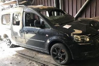 Vrakbiler auto Volkswagen Caddy maxi kombi trendline 2015/2