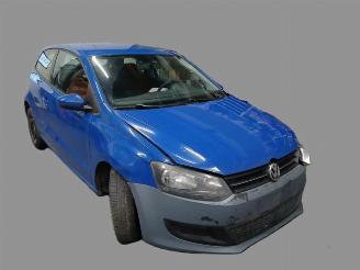 krockskadad bil auto Volkswagen Polo Polo V (6R), Hatchback, 2009 / 2017 1.2 12V 2011/4