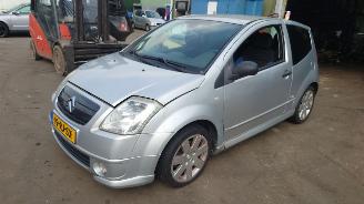 Uttjänta bilar auto Citroën C2 2005 1.6 16v NFU Grijs EZRC onderdelen 2005/4