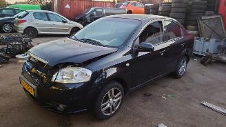Démontage voiture Chevrolet Aveo 2009 1.4 16v F14D3 Zwart onderdelen 2009/9