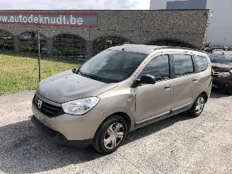 Uttjänta bilar auto Dacia Lodgy 1.6  AMBIANCE LPG 2012/10