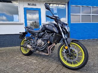 skadebil motor Yamaha  MT07 35KW 2018/4