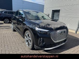 krockskadad bil auto Audi Q4 Sportback 45 e-tron 77KWH 210KW 2025/4
